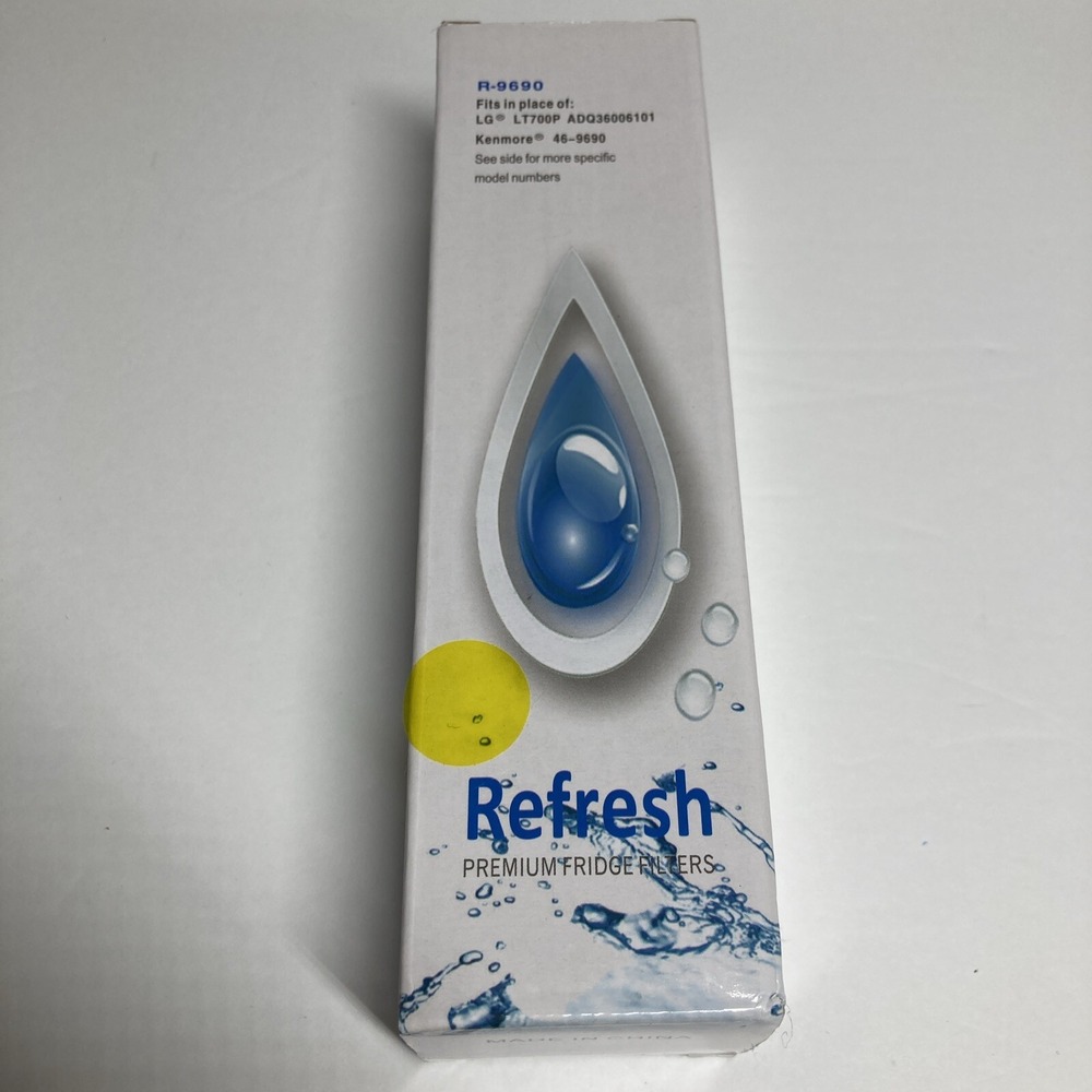 Refresh LG LT700P Replacement Refrigerator Water Filter,‎ New Sealed. LG/Kenmore